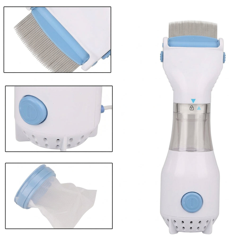 Electric Head Lice Removal Comb | Gentle Scalp Care Tool