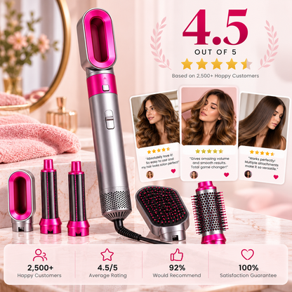 5 in 1 Hot Air Styler & Hair Dryer