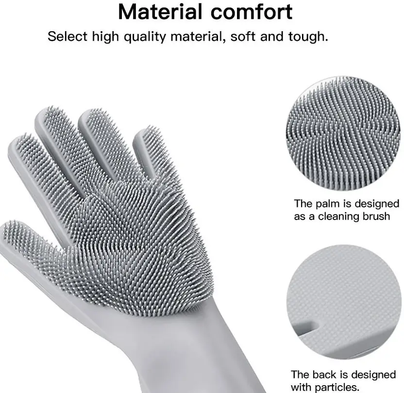 Silicone Dish Washing Gloves