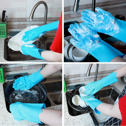 Silicone Dish Washing Gloves