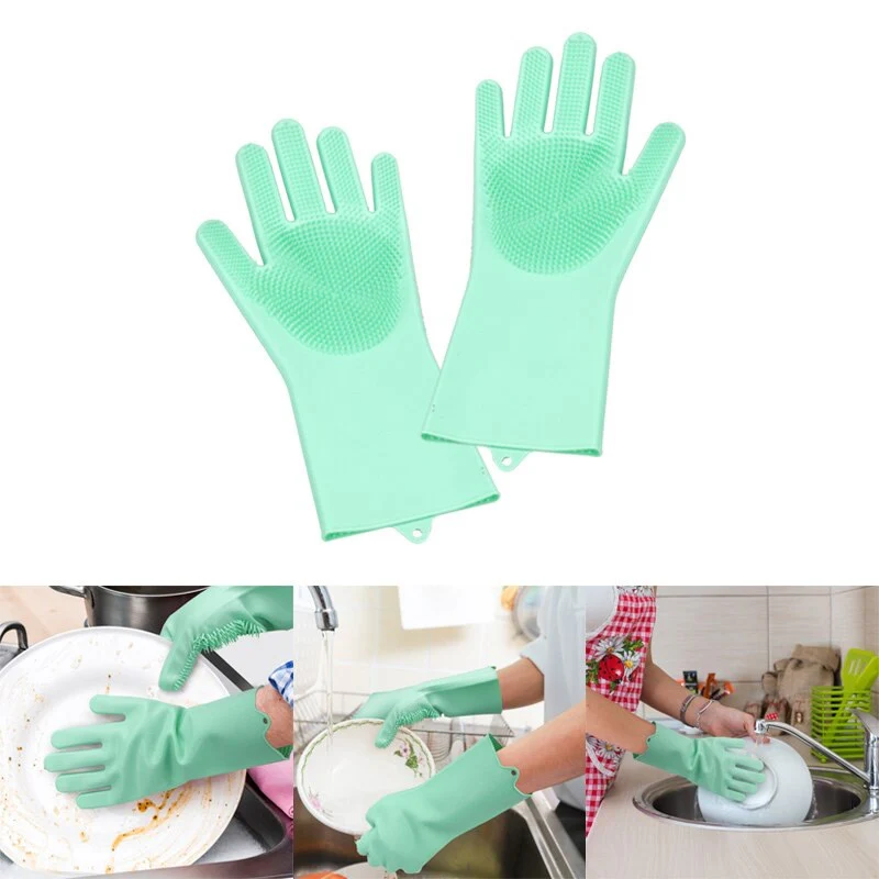 Silicone Dish Washing Gloves